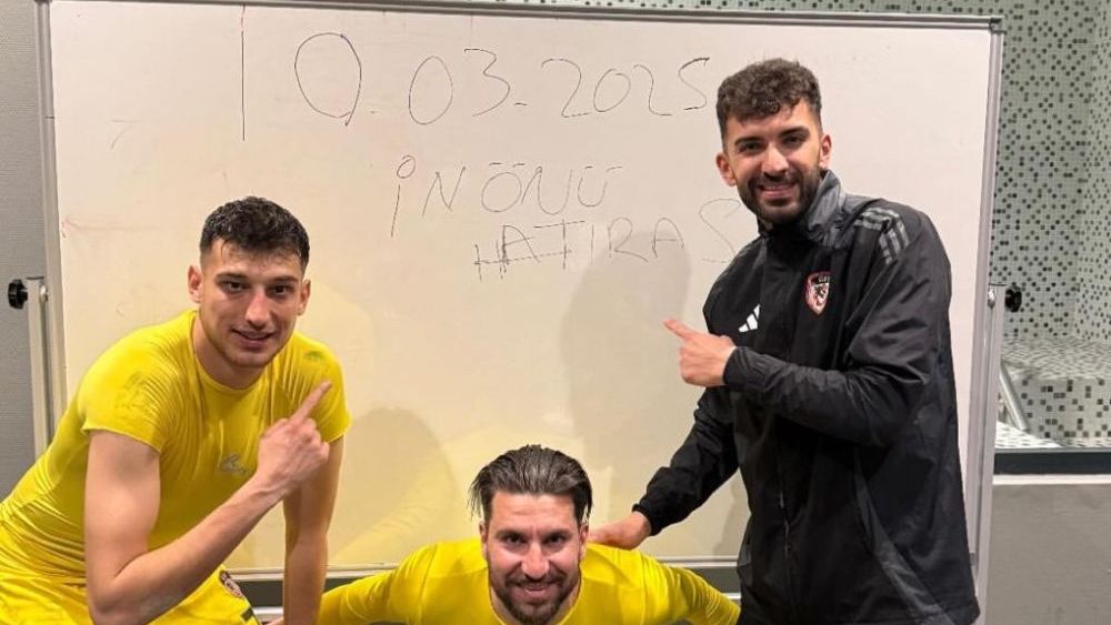 Gaziantep FK kalecilerinden Beşiktaş hatırası